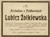 Michalina Żółkiewska h. Lubicz