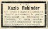 Kazio Rebinder