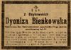 Dioniza Bieńkowska