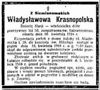 Władysławowa [brak własnego imienia] Krasnopolska