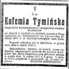 Eufemia Tymińska
